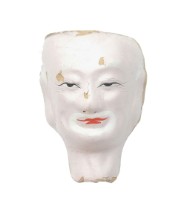 紙紮人臉孔紙糊面具藏品圖，第2張