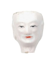 紙紮人臉孔紙糊面具藏品圖，第2張