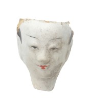 紙紮人臉孔紙糊面具藏品圖，第2張