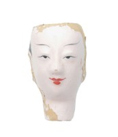 紙紮人臉孔紙糊面具藏品圖，第1張