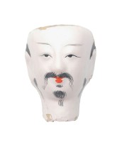 紙紮人臉孔紙糊面具藏品圖，第2張