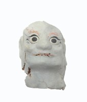 紙紮人臉孔紙糊面具藏品圖，第2張