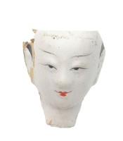 紙紮人臉孔紙糊面具藏品圖，第2張