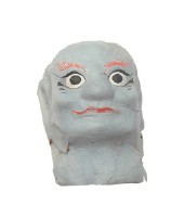 紙紮人臉孔紙糊面具藏品圖，第2張