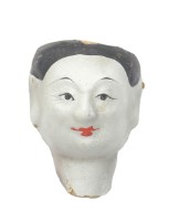 紙紮人臉孔紙糊面具藏品圖，第2張