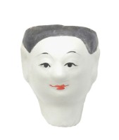 紙紮人臉孔紙糊面具藏品圖，第1張