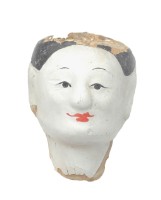 紙紮人臉孔紙糊面具藏品圖，第2張