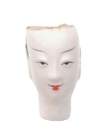 紙紮人臉孔紙糊面具藏品圖，第2張