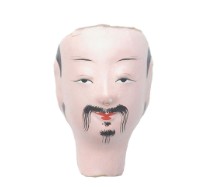 紙紮人臉孔紙糊面具藏品圖，第2張