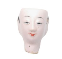 紙紮人臉孔紙糊面具藏品圖，第2張