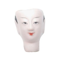 紙紮人臉孔紙糊面具藏品圖，第1張