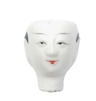 紙紮人臉孔紙糊面具藏品圖，第2張