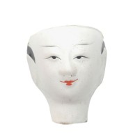 紙紮人臉孔紙糊面具藏品圖，第1張