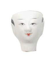紙紮人臉孔紙糊面具藏品圖，第2張