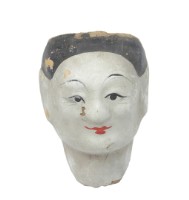 紙紮人臉孔紙糊面具藏品圖，第2張