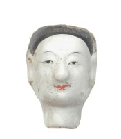 紙紮人臉孔紙糊面具藏品圖，第2張
