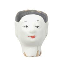 紙紮人臉孔紙糊面具藏品圖，第2張