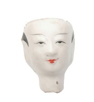 紙紮人臉孔紙糊面具藏品圖，第2張