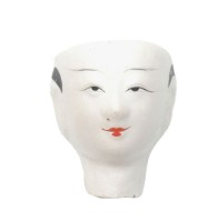 紙紮人臉孔紙糊面具藏品圖，第2張