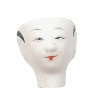 紙紮人臉孔紙糊面具藏品圖，第2張