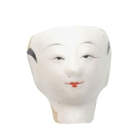 紙紮人臉孔紙糊面具藏品圖，第2張