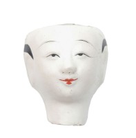 紙紮人臉孔紙糊面具藏品圖，第2張