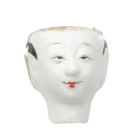 紙紮人臉孔紙糊面具藏品圖，第2張