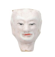 紙紮人臉孔紙糊面具藏品圖，第2張