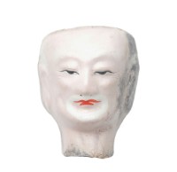 紙紮人臉孔紙糊面具藏品圖，第1張