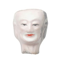 紙紮人臉孔紙糊面具藏品圖，第2張