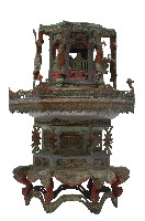 錫製燭臺一對藏品圖，第3張