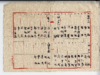 張通等土地耕作現佃住所氏名單藏品圖，第2張