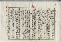 大正十二年廖溫魁等三人土地豫約賣買契約證書藏品圖，第6張