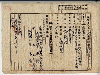 大正十四年廖溫魁所有者氏名更正登記申請書副本藏品圖，第1張
