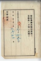 昭和三年廖承丕土地賣渡證書藏品圖，第6張