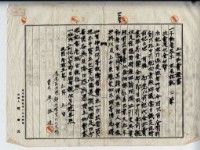 民國三十五年廖溫進土地杜賣證書藏品圖，第3張