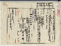 昭和十八年廖溫魁地目變更登記申請書副本藏品圖，第1張