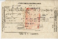 廖溫進西螺鎮農會臺灣省糧食局收購大中戶餘糧聯單藏品圖，第7張