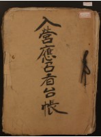 入營應召者臺帳一冊藏品圖，第1張