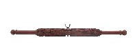 木製龍紋刻紋鑼擔藏品圖，第1張