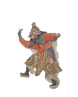 雙勇將交趾陶一 對藏品圖，第3張