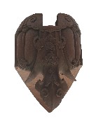 蝙蝠銜帶木吊筒一對藏品圖，第3張