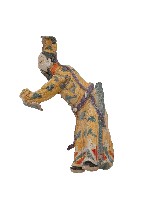 作揖男性交趾陶藏品圖，第2張