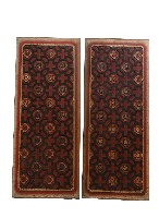 木雕花板一對藏品圖，第1張