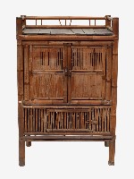 藤製附門碗廚藏品圖，第1張