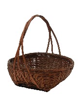 三編織竹編提籃藏品圖，第1張