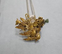 清代玉足鳳鳥鎏金髮釵藏品圖，第4張