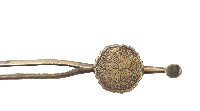 金屬製花卉圖形髮釵兼耳挖藏品圖，第2張