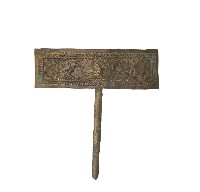 金屬製雕花長方髮釵藏品圖，第2張