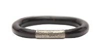 烏籐製鑲嵌金屬手環一對藏品圖，第4張